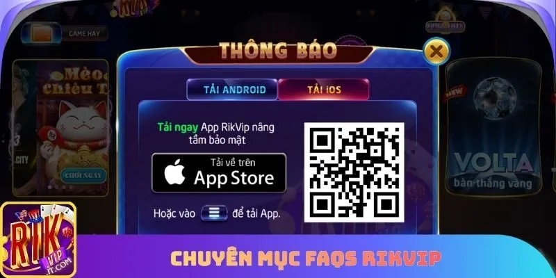 Chuyên mục FAQs Rikvip